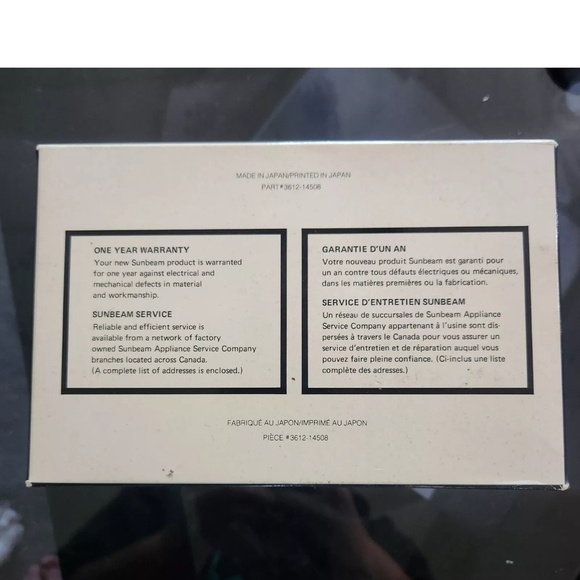 Sunbeam li'l Red Devil Hair Dryer New In Box Never Used Vintage Mint - Picture 4 of 5